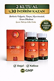 INSUMIX – Berberis Vulgaris, Myo-inositol, Tarçın ve Krom Pikolinat | 60 Kapsül (2'li Set))