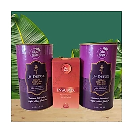 INSUMIX 60 KAPSÜL/ DETOX KARIŞIK BİTKİ ÇAYI (2'Lİ ÇAY SETİ)