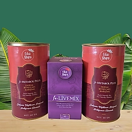 LIVEMIX 60 KAPSÜL/ METABOL PLUS KARIŞIK BİTKİ ÇAYI (2'Lİ ÇAY SETİ)