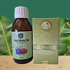 KUDMASTIC  (KUDRET NARI, DAMLA SAKIZI) 60 KAPSÜL / KETEN TOHUMU YAĞI