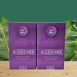 LIVEMIX  (DEVE DİKENİ/SİLİMARİN, ZERDEÇAL, ENGİNAR YAPRAĞI, KARAHİNDİBA) 60 KAPSÜL  (2'Lİ SET)