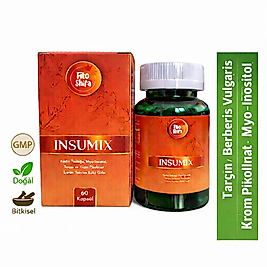 INSUMIX – Berberis Vulgaris, Myo-inositol, Tarçın, Krom Pikolinat | 60 Kapsül
