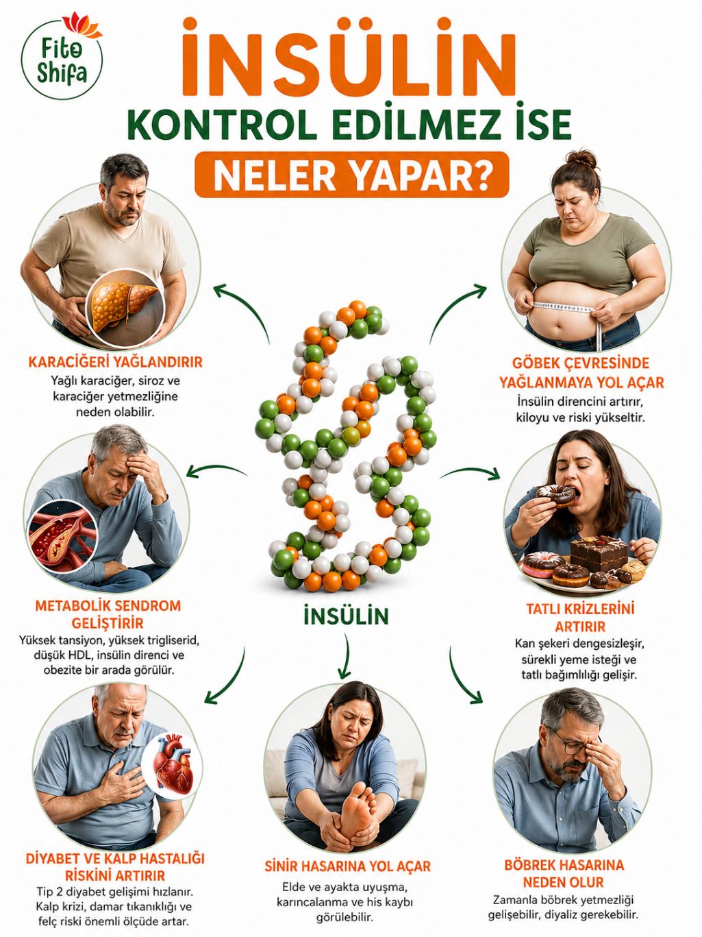 İnsülin Kontrol Edilmez İse Neler Yapar?