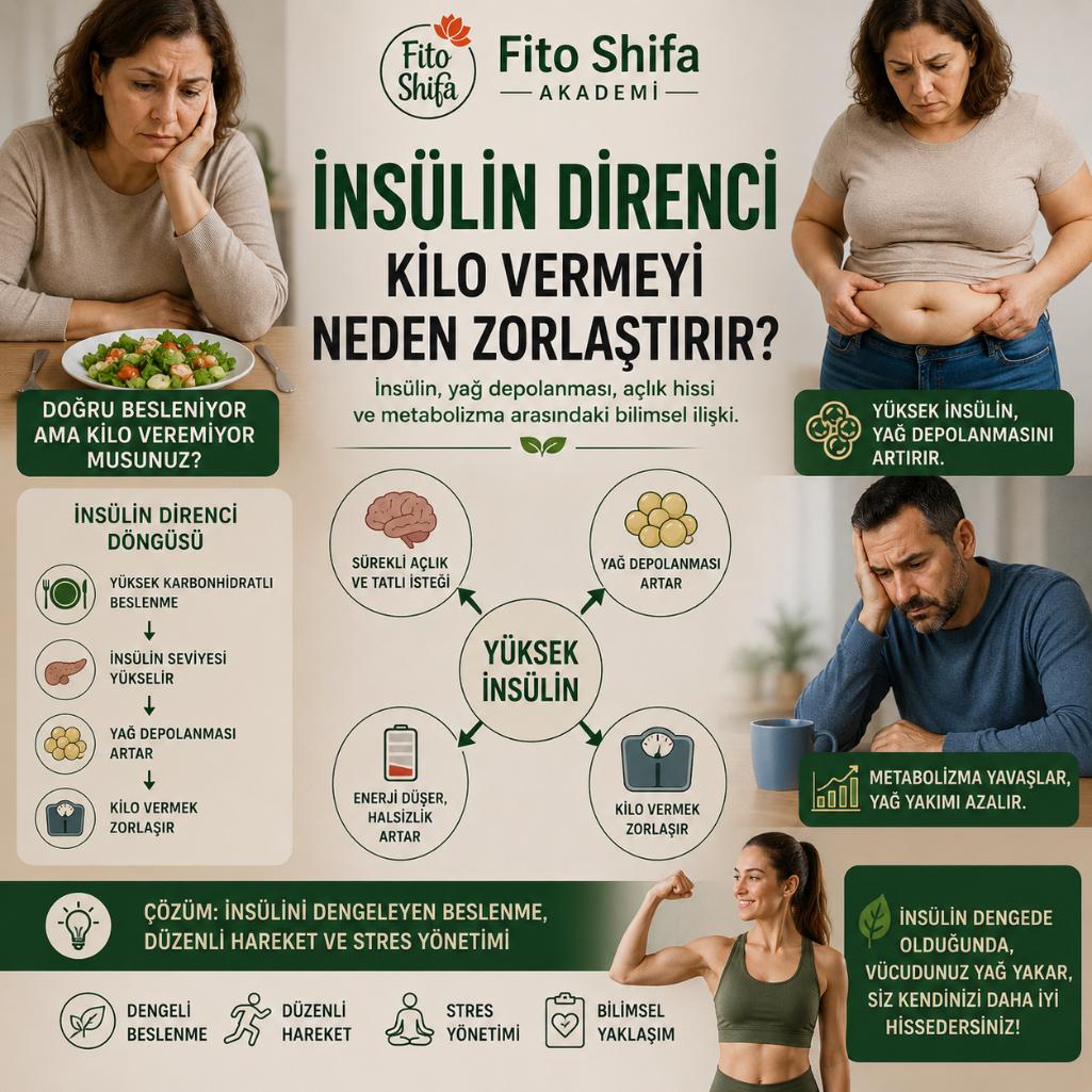 İnsülin Direnci, Kilo Vermeyi Neden Zorlaştırır?